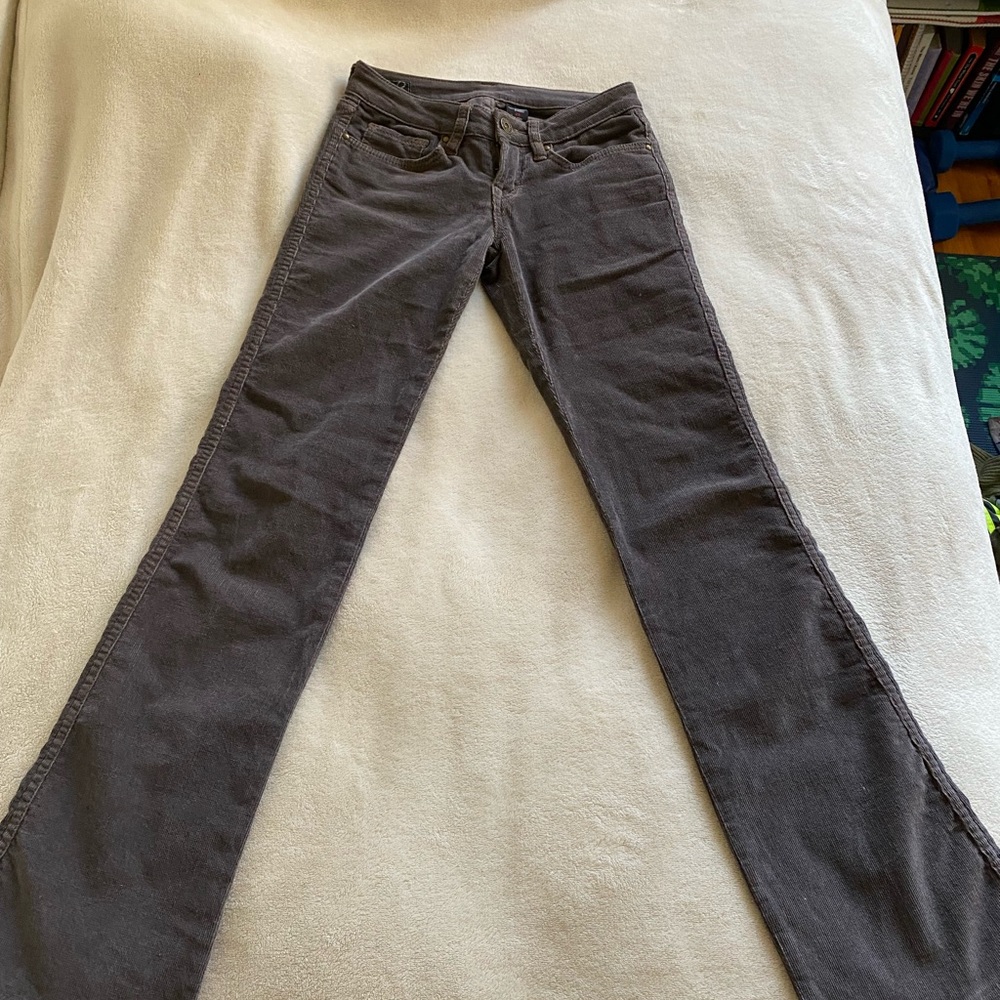 Vintage low rise corduroy pants